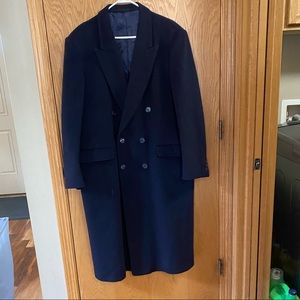 Ted Lapidus cashmere and wool blend trench coat